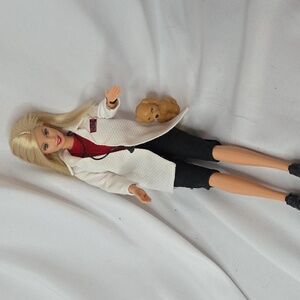 Barbie Pet Doctor Mattel vintage never played with veterinarian doll & dog